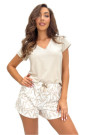 Pižama Adore Short Smėlio