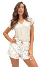 Pižama Adore Short Smėlio
