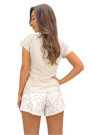 Pižama Adore Short Smėlio