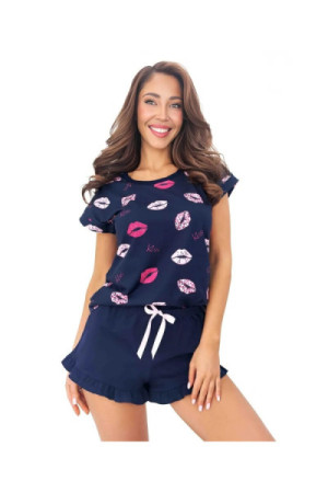 Pižama Kiss Short Mėlyna